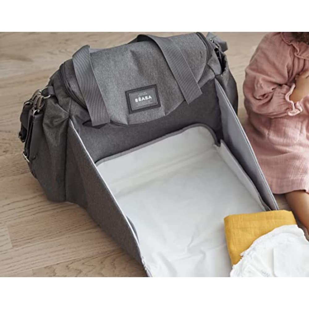 BÉABA - Wickeltasche Sydney II - Modulierbar, grosses Fassungsvermögen - Grosse Cocoon-Wickelfläche