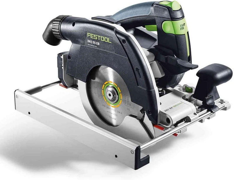 Festool Akku-Handkreissäge HKC 55 5,2 EBI-Plus-SCA (mit Akkupacks BP 18 Li 5,2, Schnellladegerät, Kr