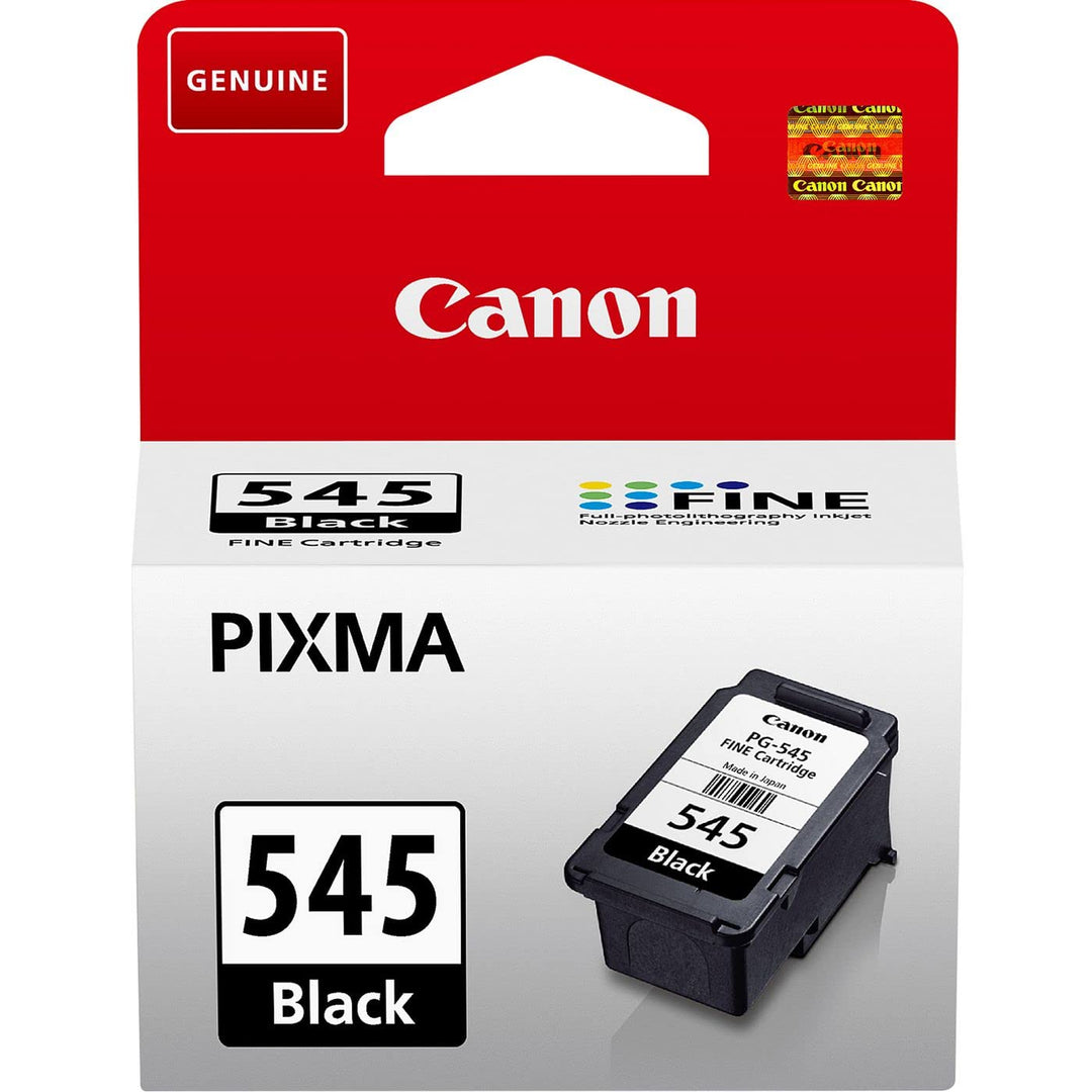 Canon PG-545 Black Ink Cartridge PG-545, Original, 8287B001 (PG-545, Original, Pigment-Based Ink, Bl