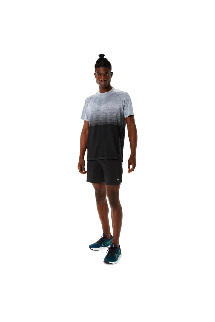 asics Road 2-in-1 7" Shorts Herren schwarz