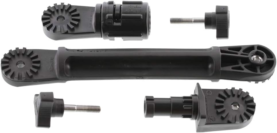 Scotty #429 Verlängerter Getriebekopf-Adapter, Schwarz