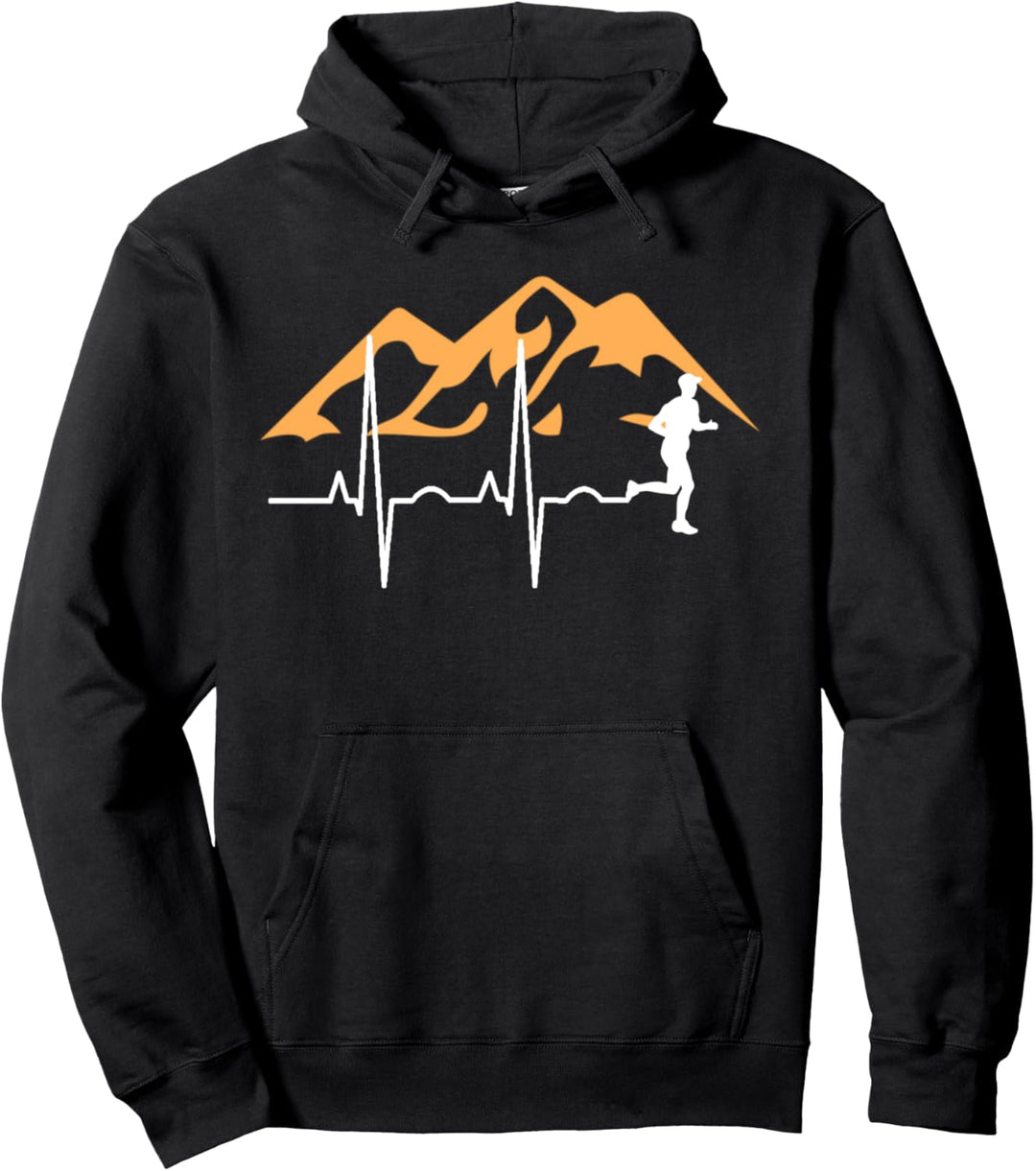 Trailrunning Berglauf Trailrunner Joggen Bergläufer Pullover Hoodie