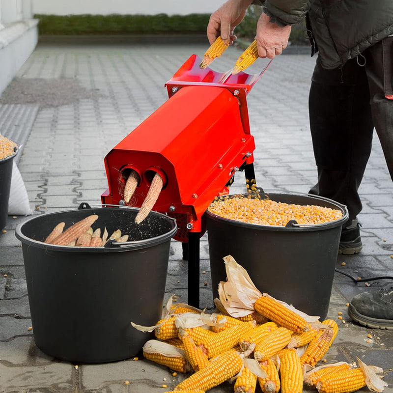 EBERTH Maisentkörnungsmaschine, Maisrebler mit 750W Elektromotor, Durchsatzmenge 240 kg/h, Mais Entk