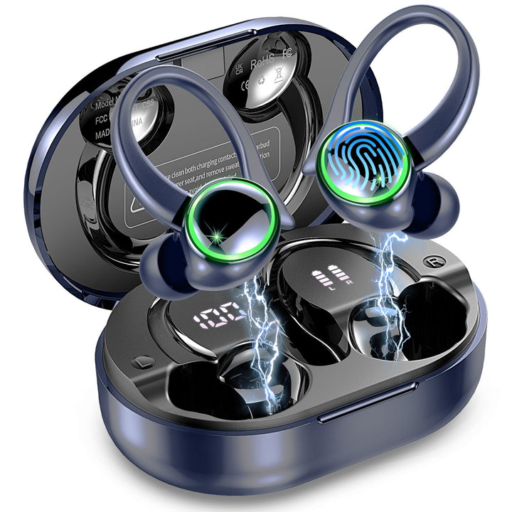 2026 Bluetooth Kopfhörer Sport, Kopfhörer Kabellos Bluetooth 5.4 Hi-Fi Stereo, 50 Std In Ear Kopfhör