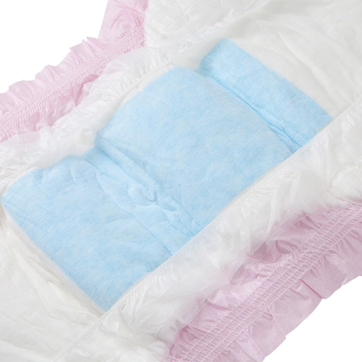 CutiePlusU Windeln für Erwachsene 10 Stück Einweg-Inkontinenz-Slips mit Schlaufen für Damen und Herr