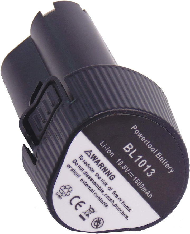 GOLEMON® 10.8V ~ 12V BL1013 Ladegerät und akku für Makita DC10WA DC10WB BL7010 BL1014 194550-6 19455