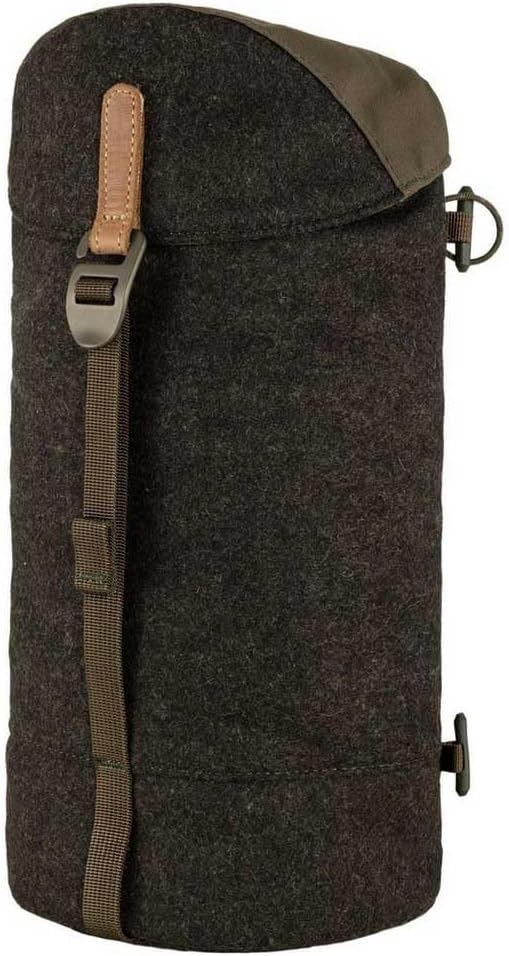 Fjallraven, Värmland Wool, Seitentasche, Dunkler Olivenbraun, 4Lt, Unisex-Adult