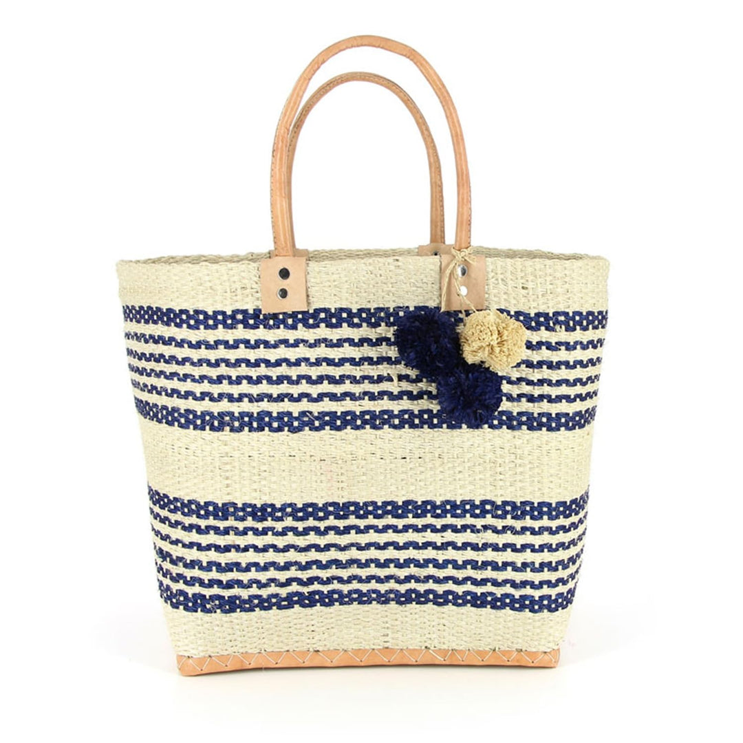 bunte Korbtasche aus Sisal Strandtasche Shopper Korb Einkaufskorb (MARSEILLE), Marseille