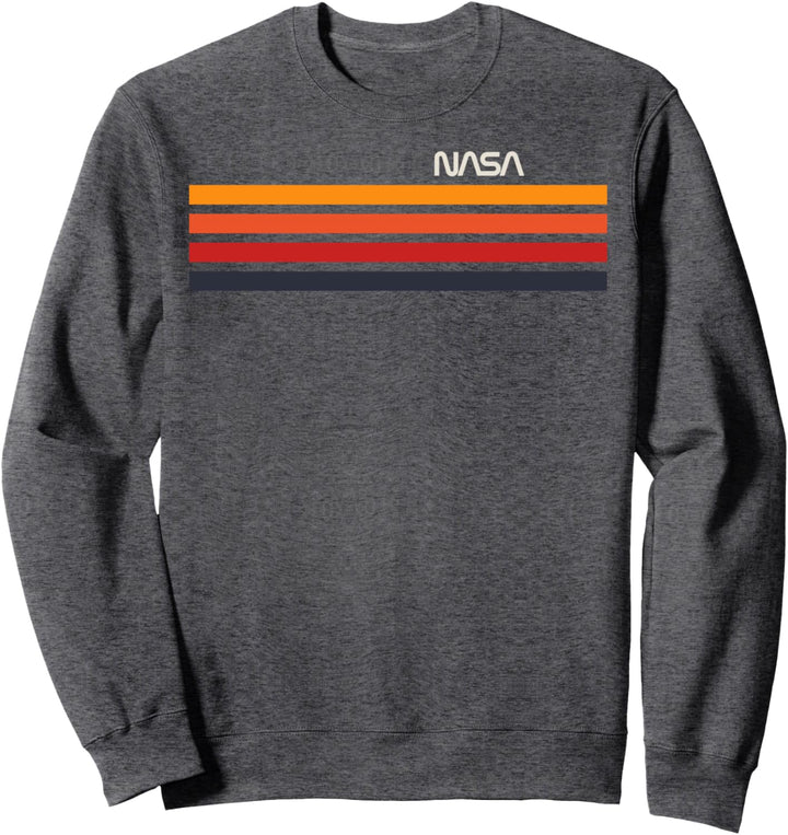 NASA Gradient Stripes Logo Sweatshirt