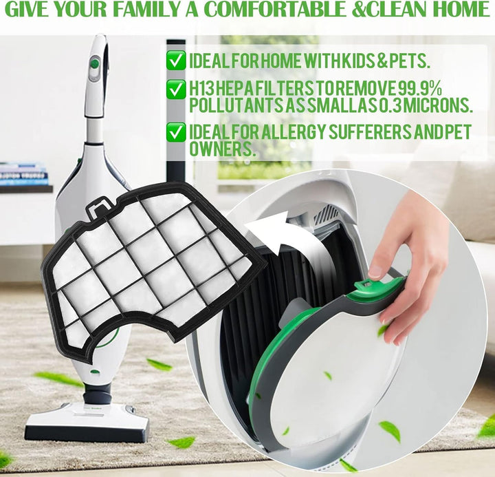 12 Staubsaugerbeutel für Kobold VK140 VK150 Kit mit 2 Ersatzfiltern für Kobold 12 sacchetti vk140 15