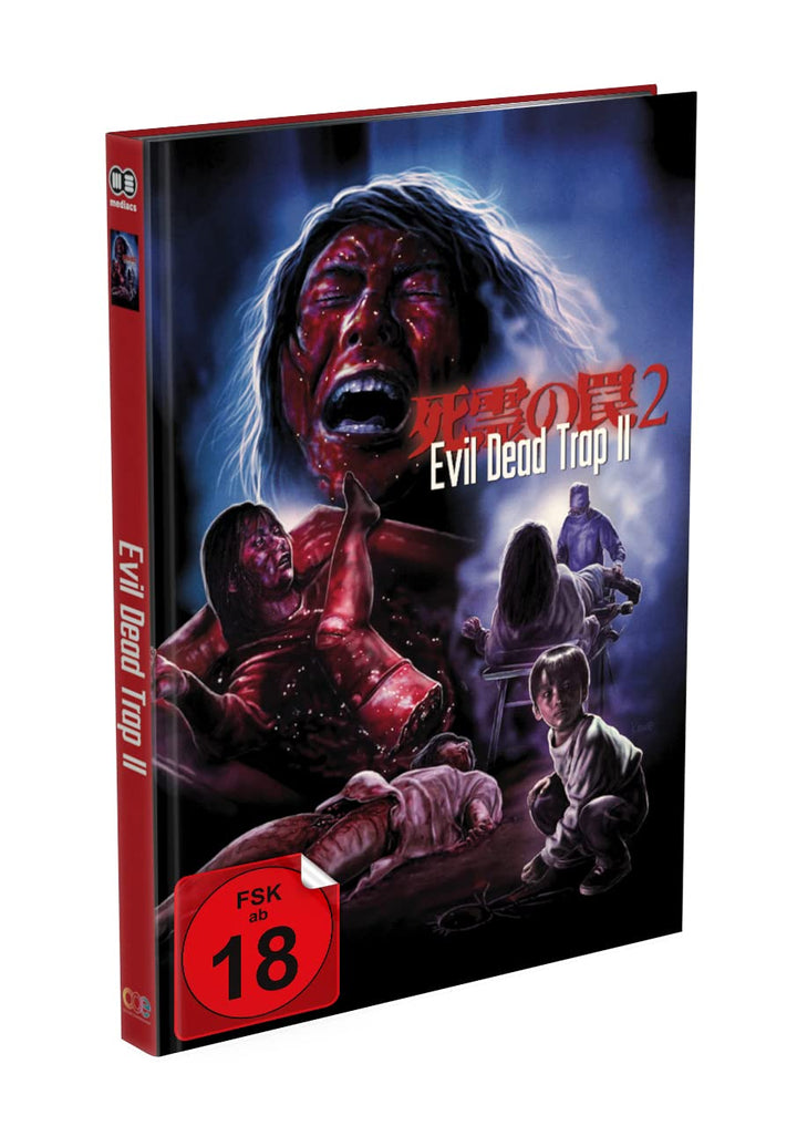 EVIL DEAD TRAP 2 - 2-Disc Mediabook Cover A (Blu-ray + DVD) Limited 999 Edition - Uncut, Blu-ray