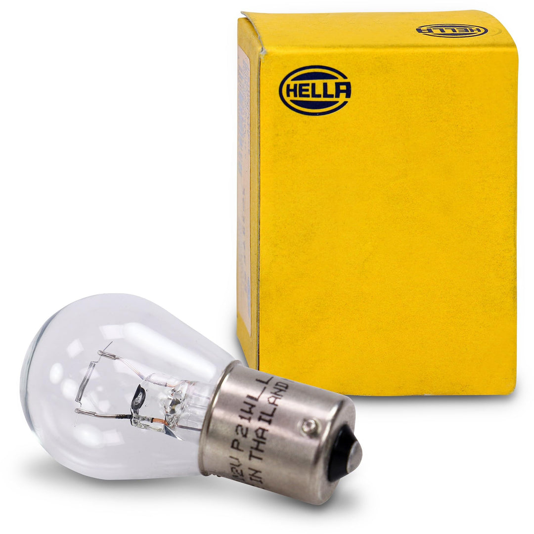 HELLA 8GA 002 073-271 Glühlampe - P21W - Long Life up to 3x longer lifetime - 12V - 21W - Sockelausf