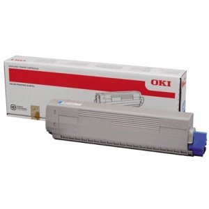 Ampertec Toner für Oki 44844507 Cyan
