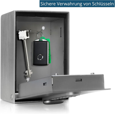 masunt Schlüsseltresor 2120 E Code | Innovative Online-Codevergabe aus der Ferne | elektronischer Sc