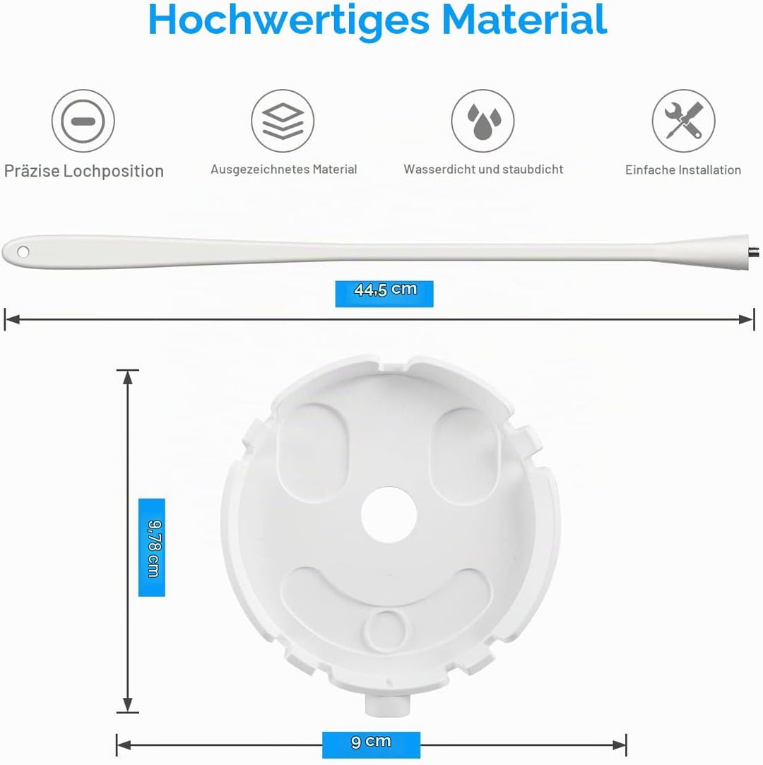BECEMURU Vielseitige Flexible Drehhalterung mit 1/4 Schraubanschluss Dock Kompatibel mit Philips Ave