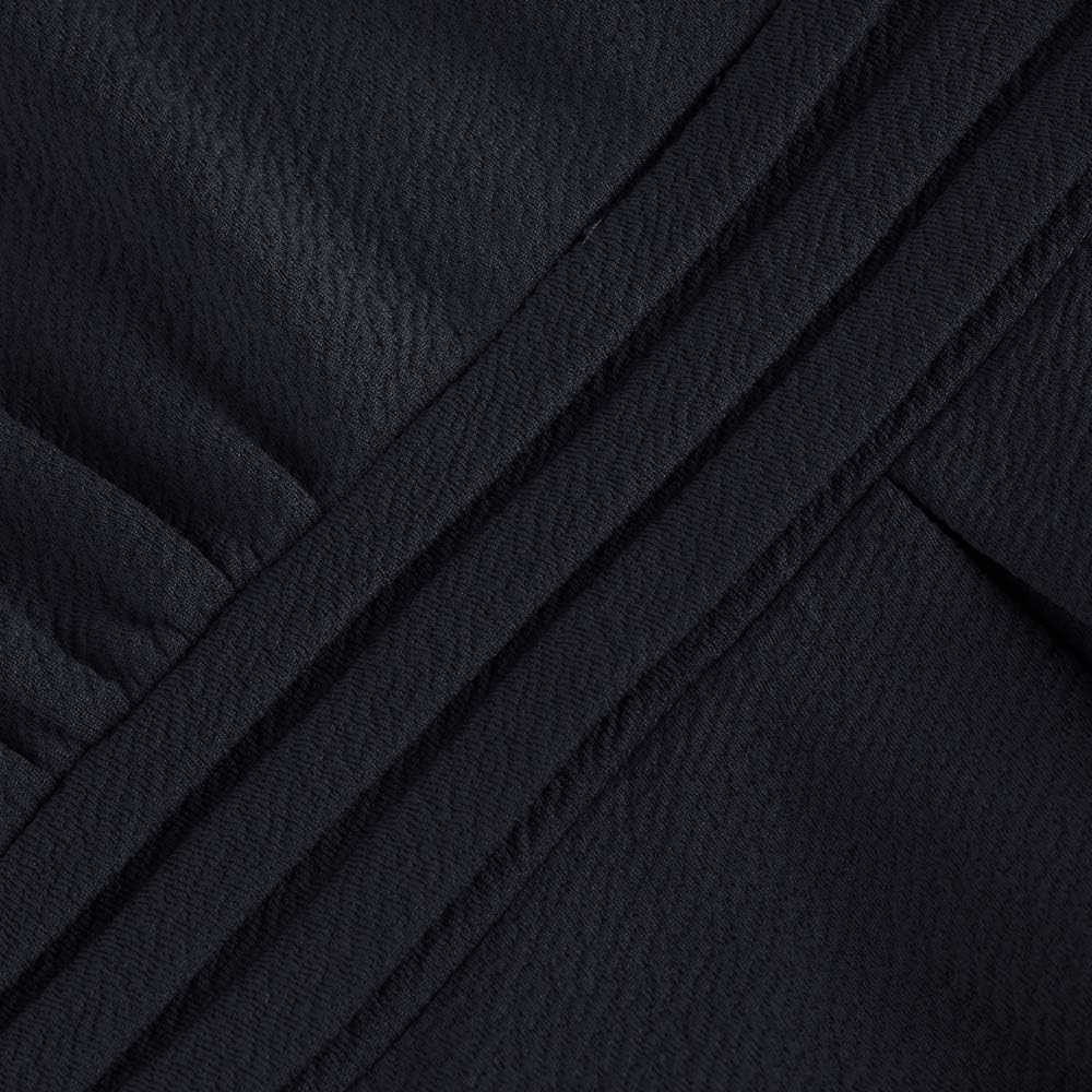 HOMEYEE Damen Vintage 50er Ärmellos Cocktail Retro mit Pocket Flared Kleid A196 S Schwarz, S Schwarz