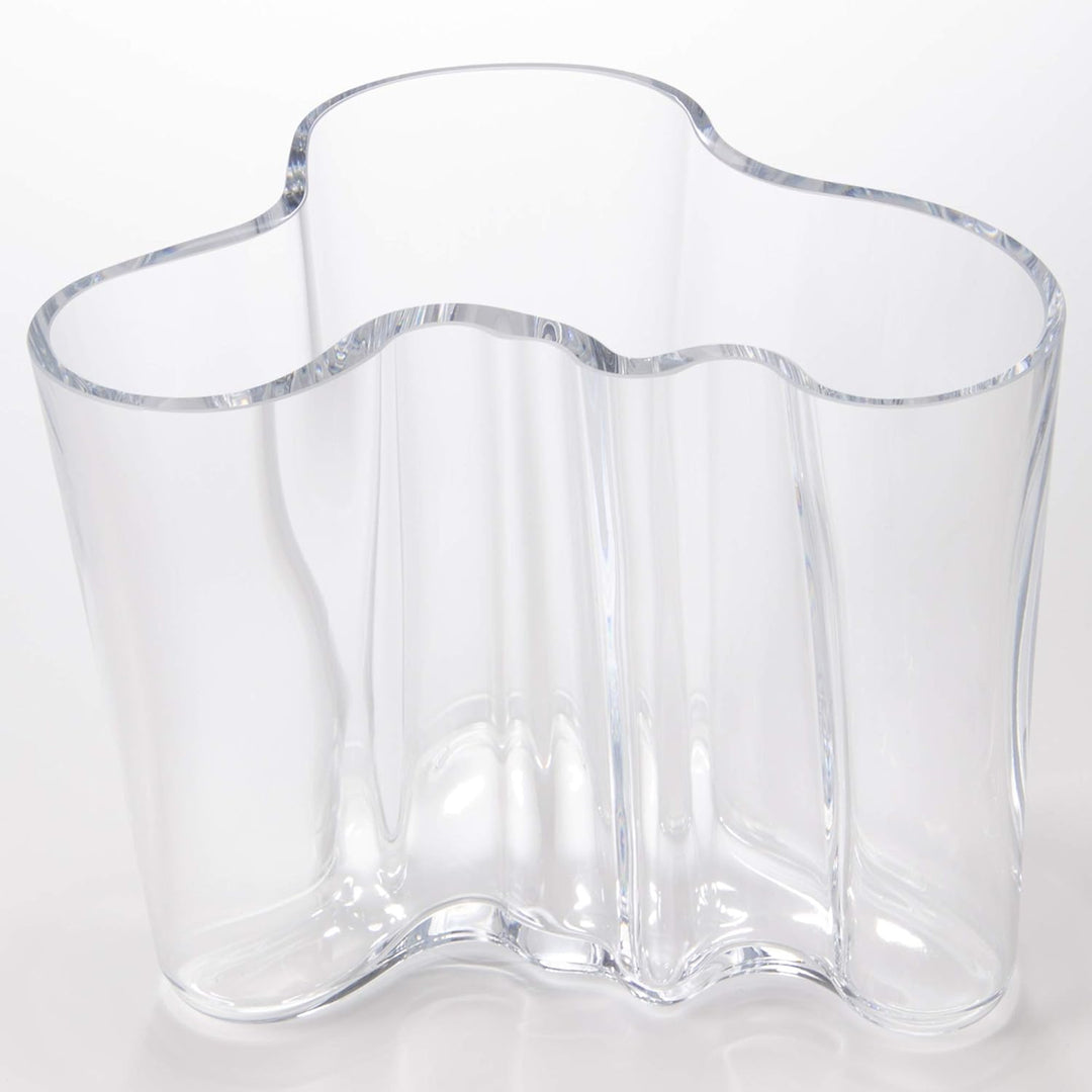 Iittala Vase Aalto 160 mm Klar aus Glas, 160 mm