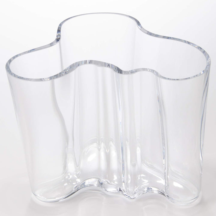 Iittala Vase Aalto 160 mm Klar aus Glas, 160 mm