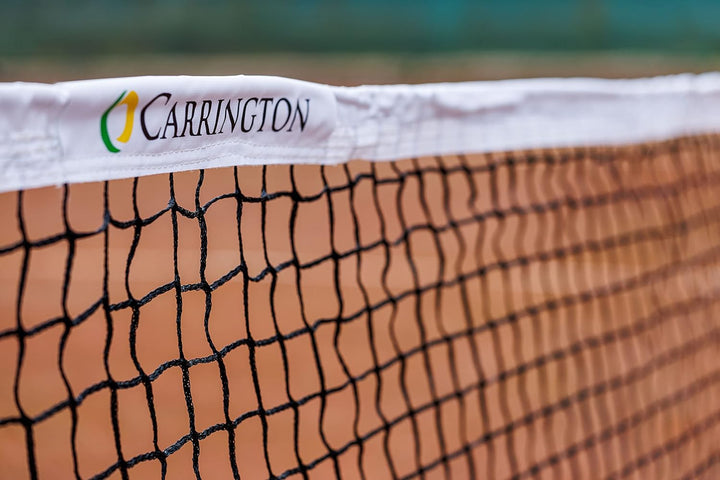 Carrington® 3mm-Tennisnetz - Club Turnier - Spezielles Matschnetz mit schmutzabweisendem Band!