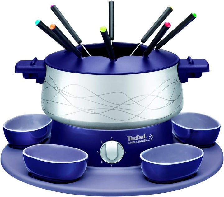TEFAL Fondue Simply Invents EF351412 - bleu indigo