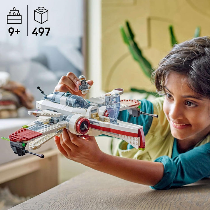 LEGO Star Wars 75402 ARC-170 Starfighter Spielzeug mit 4 Minifiguren inkl. Klon-Piloten und R4-P44 D