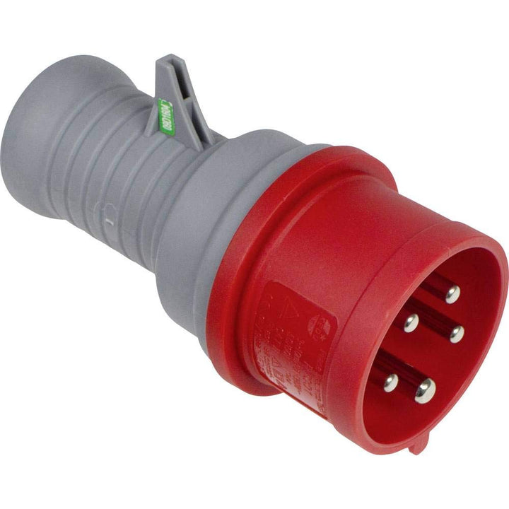 as - Schwabe Drehstrom-Prüfstecker 400V / 16A / 5-polig Starkstrom Prüfer, Diagnosestecker, 1 Stück,