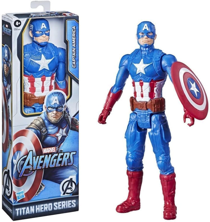 Avengers Captain America (Actionfigur 30 cm mit Titan Hero Blast Gear) Kapitän Amerika, Kapitän Amer
