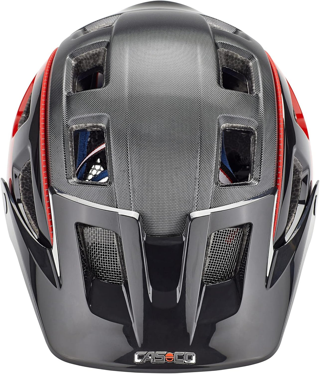 Casco MTBE 2 Helm schwarz Rot L | 58-62cm, Rot L | 58-62cm