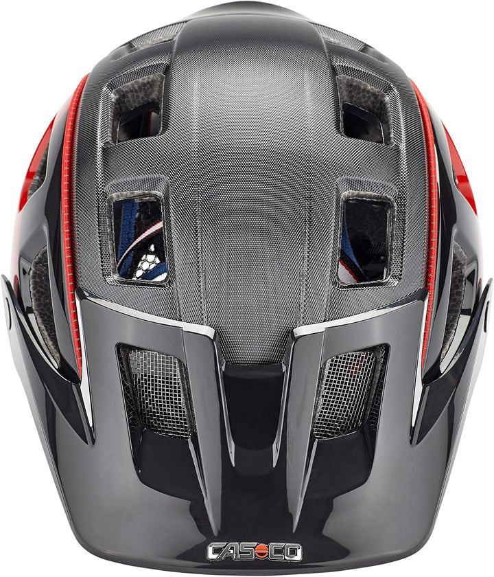 Casco MTBE 2 Helm schwarz Rot L | 58-62cm, Rot L | 58-62cm