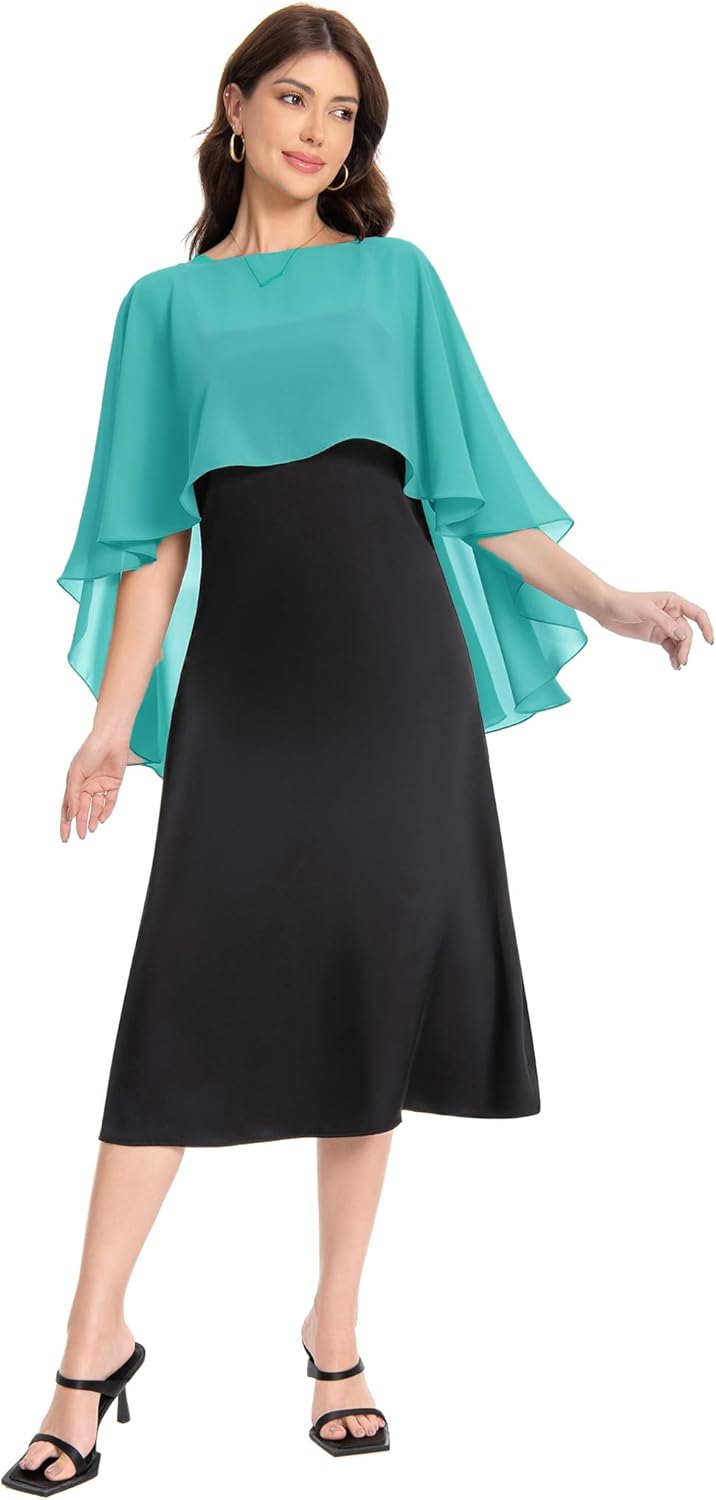 Baoqiya Damen 100 cm Einheitsgrösse Türkis/Ausflug, einfarbig (Getaway Solids), Einheitsgrö