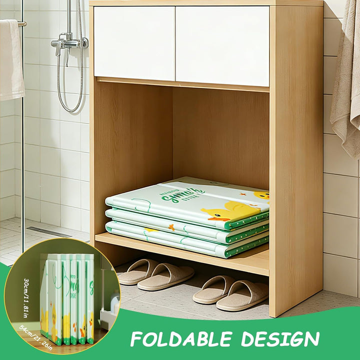Faltbare Badewanne für Kinder & Babys von 0–6 Jahren,Babybadewanne für Bad & Dusche mit Doppelte Abf