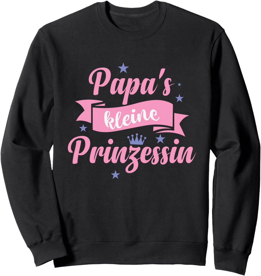 Papas Prinzessin Vater und Tochter Sweatshirt