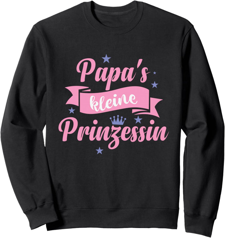 Papas Prinzessin Vater und Tochter Sweatshirt