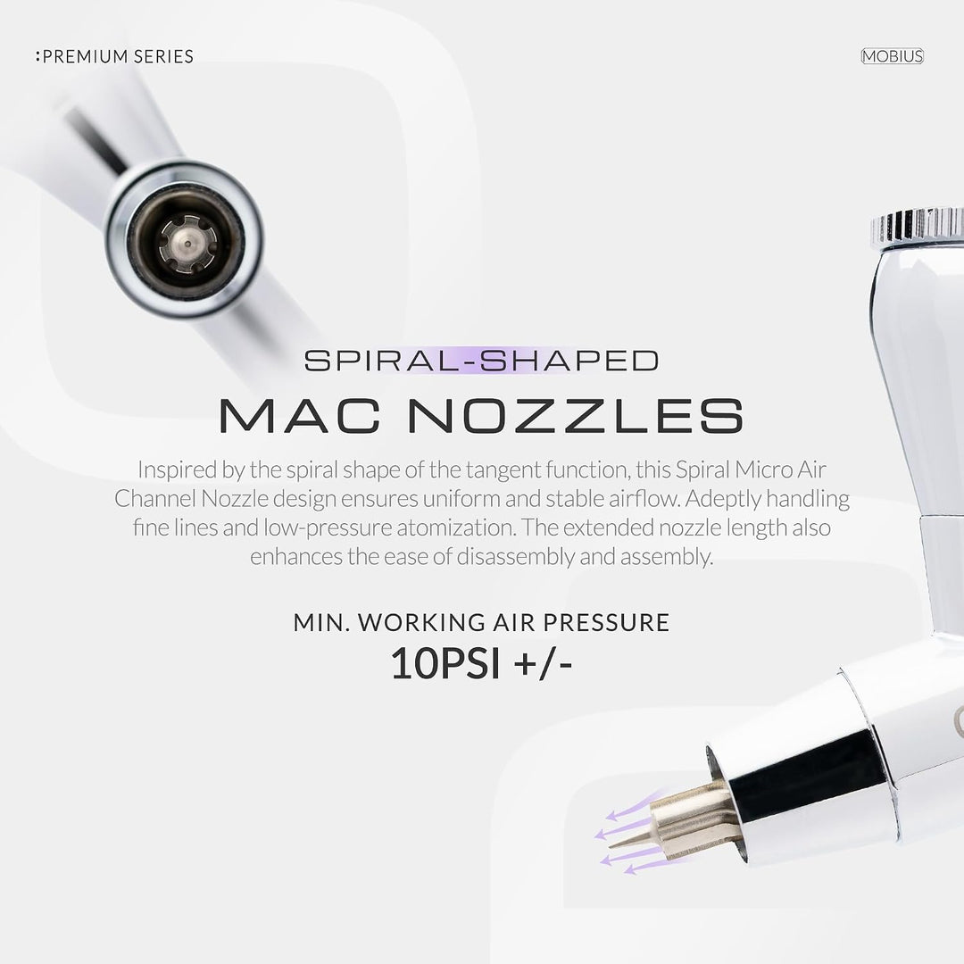 Gaahleri Airbrush Premium Serie GHPM-Mobius 0,2mm