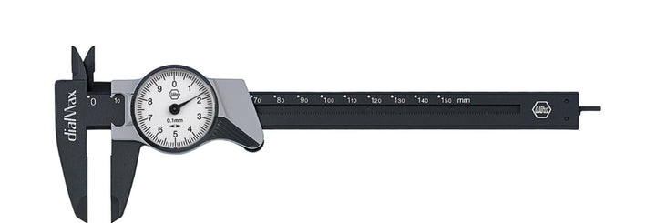Wiha Uhrmessschieber dialMax® Ablesung 0,1 mm (27082) 150 mm, Uhrmessschieber dialMax