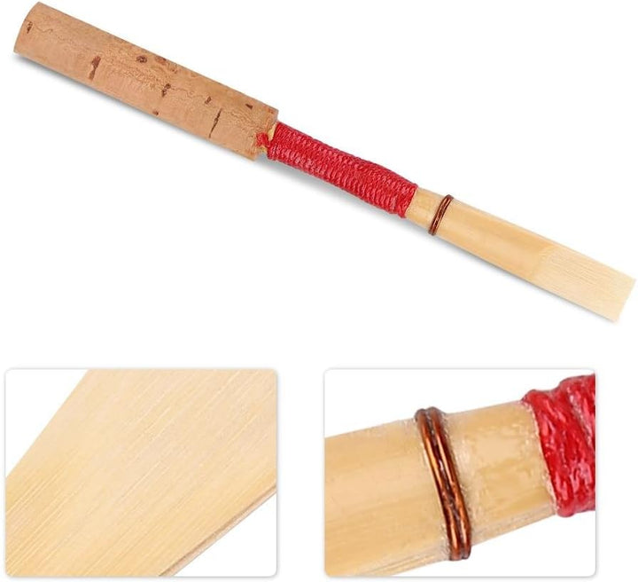 【𝐁𝐥𝐚𝐜𝐤 𝐅𝐫𝐢𝐝𝐚𝒚 𝐃𝐞𝐚𝐥𝐬】5 Stück Oboenrohr, 2,83 Zoll Bambus-Oboenrohr, Medium für Oboisten, die anfangen