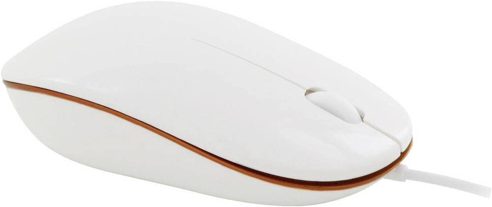 Mobility Lab ML301884 Wired Optische Maus 1600 DPI für Mac und PC-weiss, wired