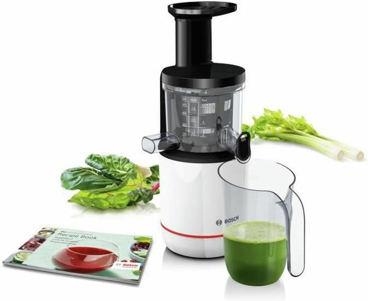 Bosch Entsafter SlowJuicer VitaExtract MESM500W, vitaminschonendes Entsaften, sehr leise, leichte Re