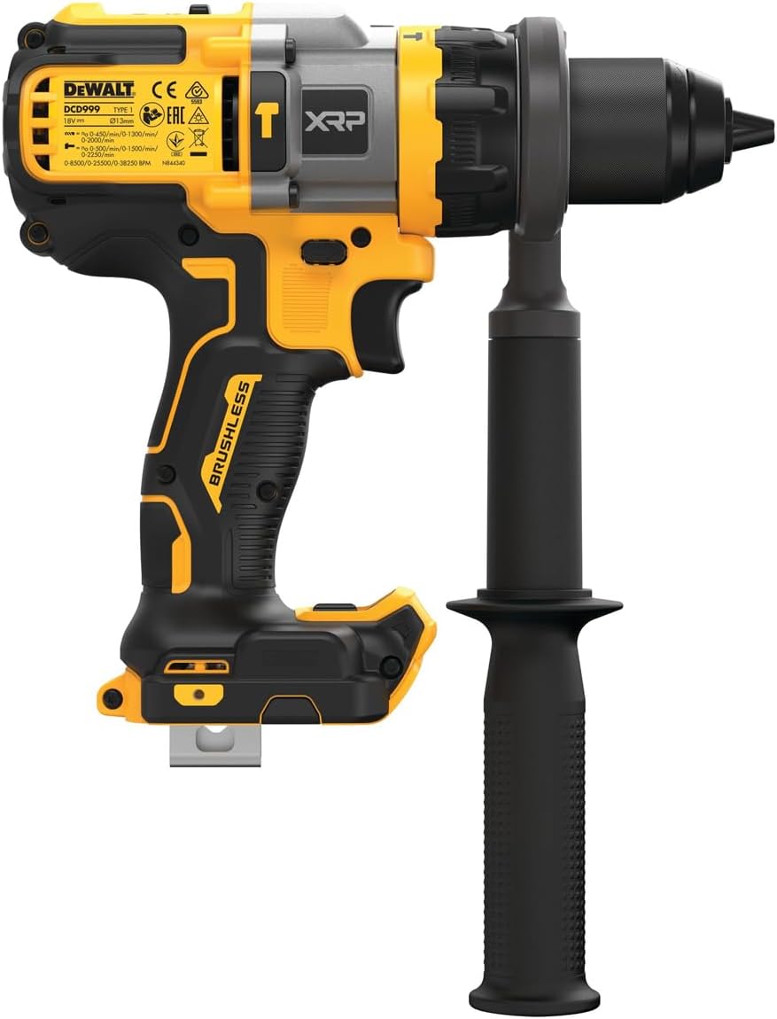 Dewalt 18V Flexvolt Advantage Akku-3-Gang-Schlagbohrschrauber DCD999NT (bürstenlos, Vollmetallgetrie