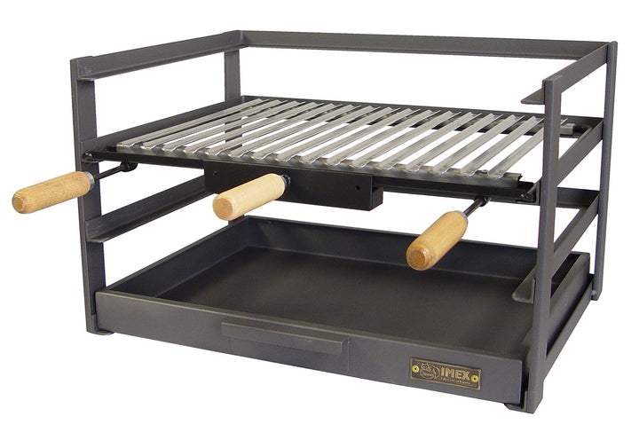 Imex El Zorro Grillschublade mit Grillrost, Schwarz, 57 x 41 x 35 cm, 71478.0