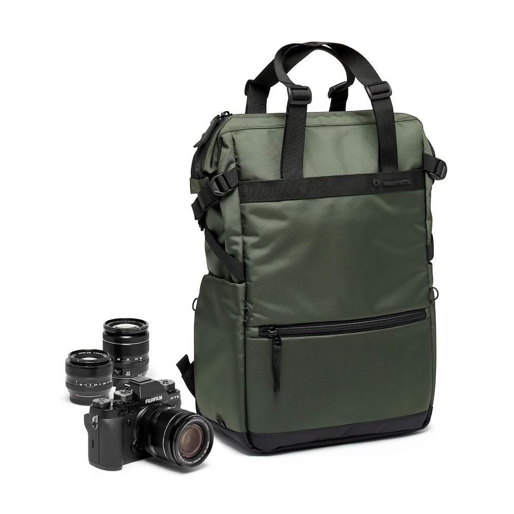 Manfrotto Street Slim Photography Backpack Pour Appareil Reflex et Hybride, Ouverture Avant et Arriè