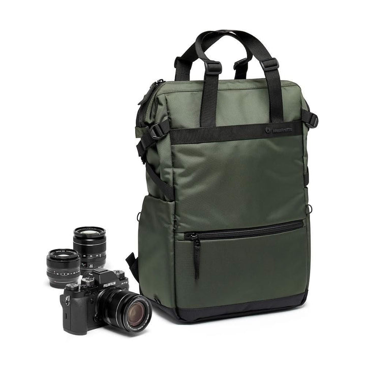Manfrotto Street Slim Photography Backpack Pour Appareil Reflex et Hybride, Ouverture Avant et Arriè