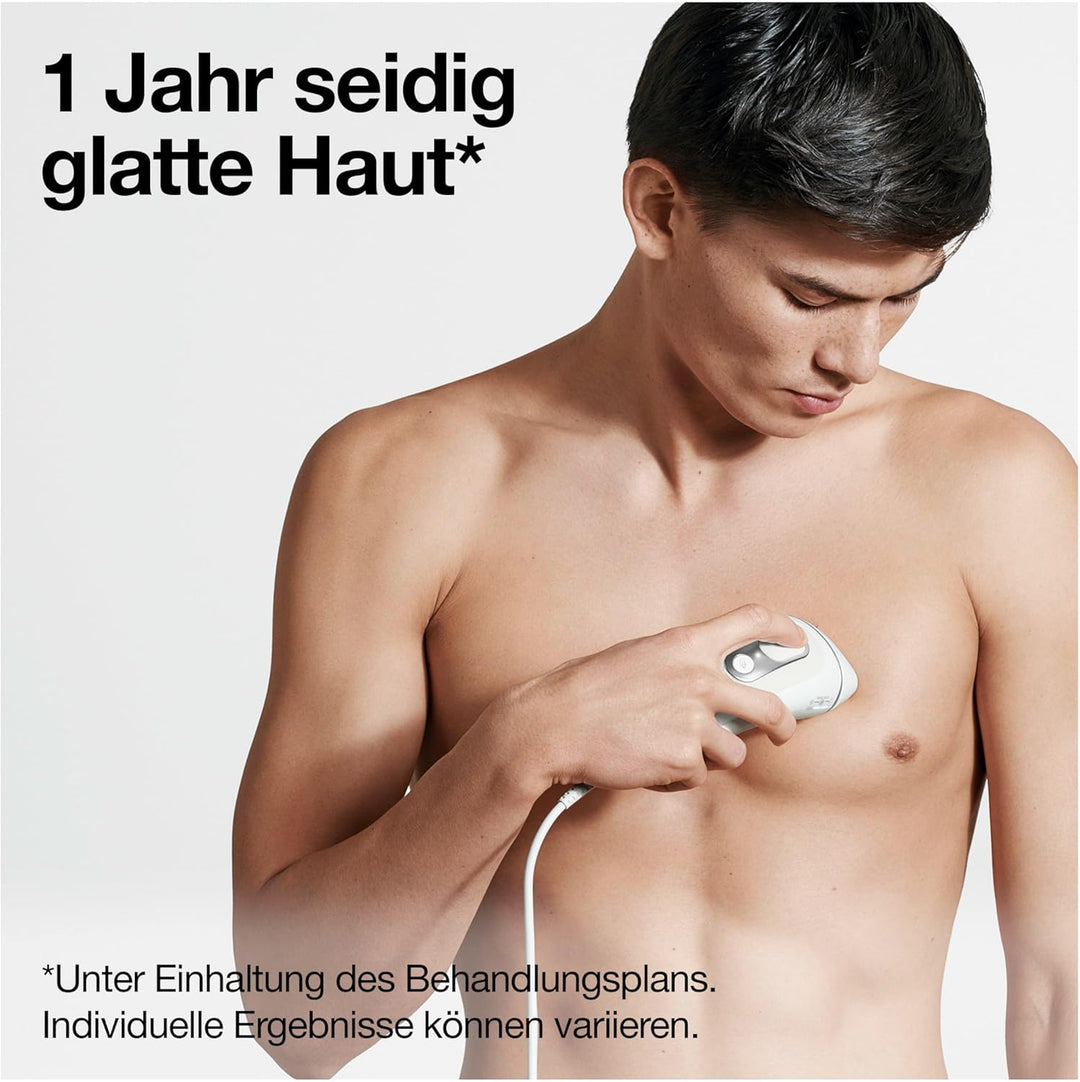 Braun IPL Silk Expert Pro 5 Haarentfernungsgerät Herren, sichtbare Haarentfernung für Männer, Design