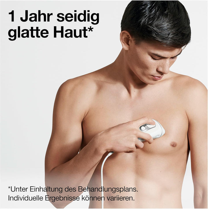 Braun IPL Silk Expert Pro 5 Haarentfernungsgerät Herren, sichtbare Haarentfernung für Männer, Design