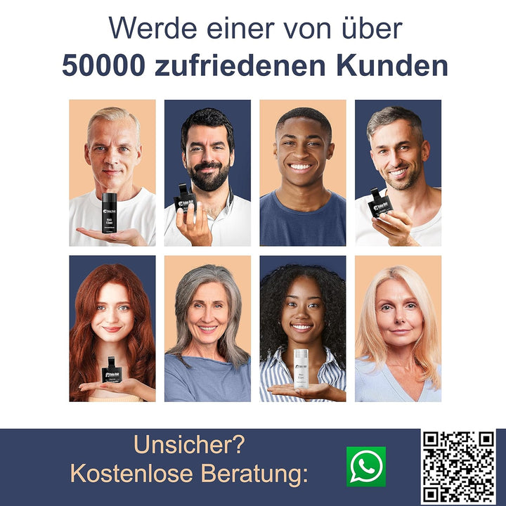 Take Hair Streuhaar Nachfüllbeutel 100g I Hält bei Regen und Wind I Für Männer und Frauen I Schüttha