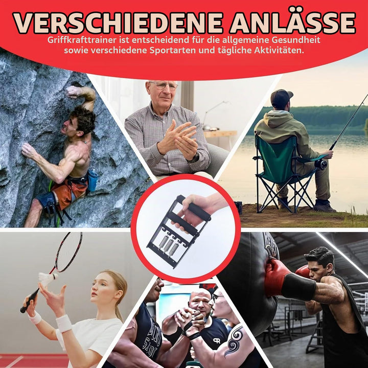 AHTAPFON Hand Grip Strength Trainer Armstärke Unterarm- und Fingergriff-Trainer Mit Schaumstoff-Grif