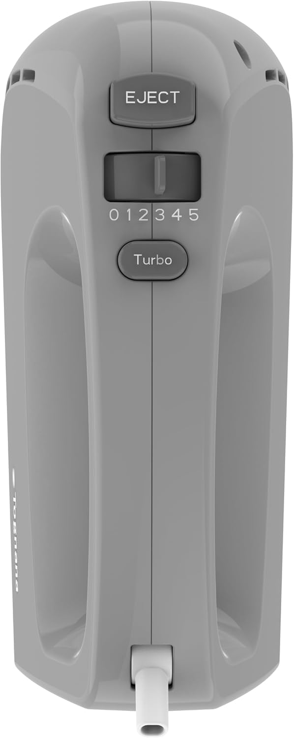 Der elektrische Handmixer Perla aus der Iridea-Linie mit 400 W Leistung und 5 Geschwindigkeitsstufen