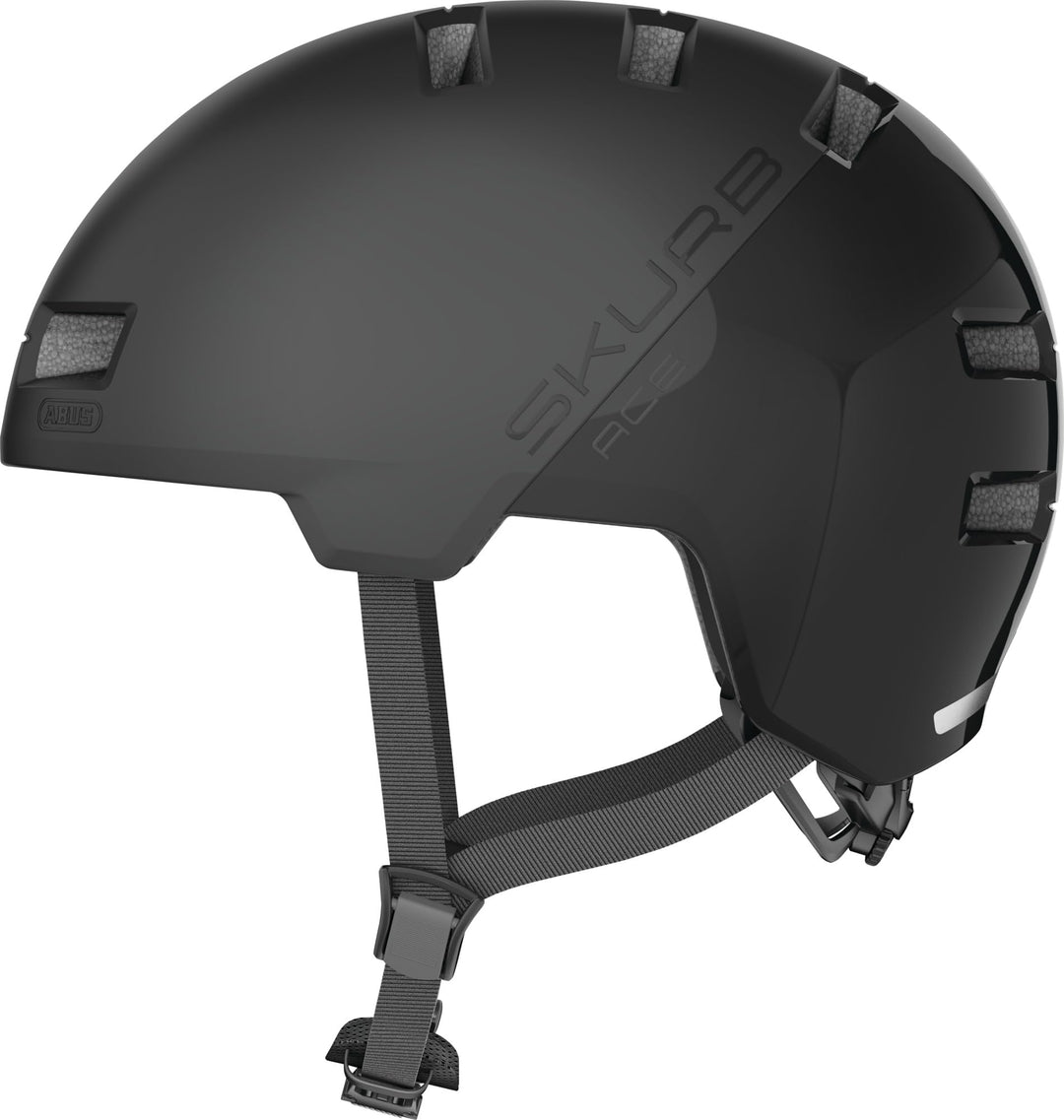 ABUS Stadthelm Skurb ACE - Stylischer Fahrradhelm im Alltag, beim Skaten, BMX-Fahren oder Longboarde