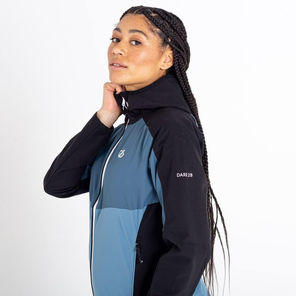 Dare2b Damen Duplicity Ii Jacke 40 Bluestone / Orion Grey, 40 Bluestone / Orion Grey