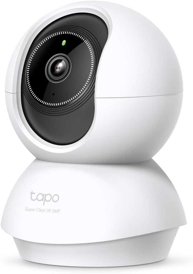 Tapo C230 3K 5MP Überwachungskamera innen 360°, WLAN 2,4GHz, KI-Erkennung, Nachtsicht, Bewegungserke